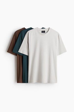 EID-cc25895f1a296e9672b652baef6ae0895339e421.jpg تيشيرتات بقصة عادية عبوة من 3 قطع